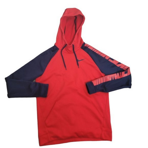 Nike Dri-Fit Mens Size Medium‎ Red Thermal Pullover GFX3 Hoodie BV3875-657